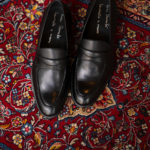 ENZO BONAFE (エンツォボナフェ) ART. EB-08 Coin Loafer HAAS UTAH CALF ハース社 ユタカーフ コイン ローファー NERO (ブラック) made in italy (イタリア製) 2022秋冬新作のイメージ