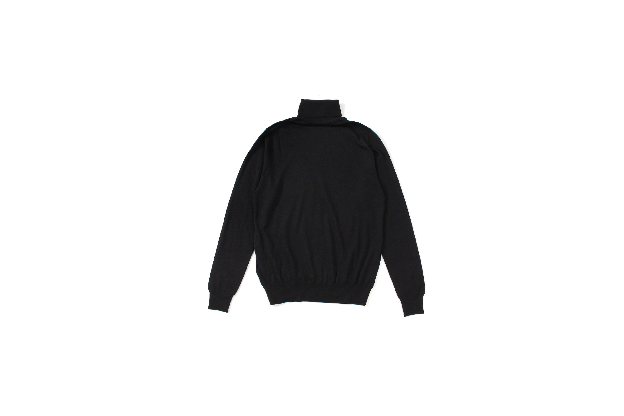 FEDELI (フェデリ) Silk Cashmere Crew Neck Sweater シルクカシミア クルーネック セーター BLACK (ブラック・9) made in italy (イタリア製) 2022 秋冬 【ご予約受付中】愛知 名古屋 Alto e Diritto altoediritto アルトエデリット