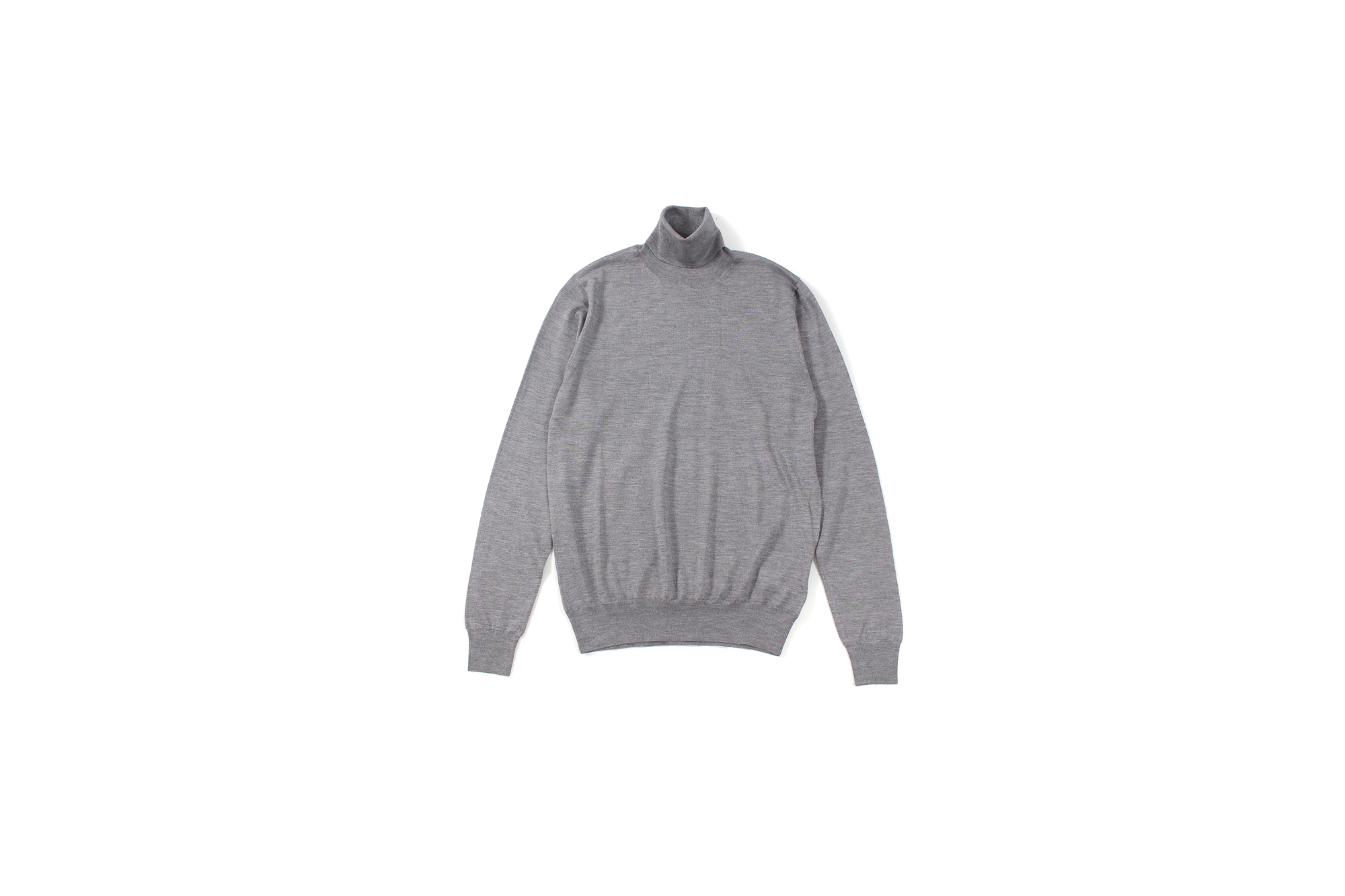 FEDELI (フェデリ) Silk Cashmere Crew Neck Sweater シルクカシミア クルーネック セーター GRAY (グレー・6) made in italy (イタリア製) 2022 秋冬 【ご予約受付中】愛知 名古屋 Alto e Diritto altoediritto アルトエデリット