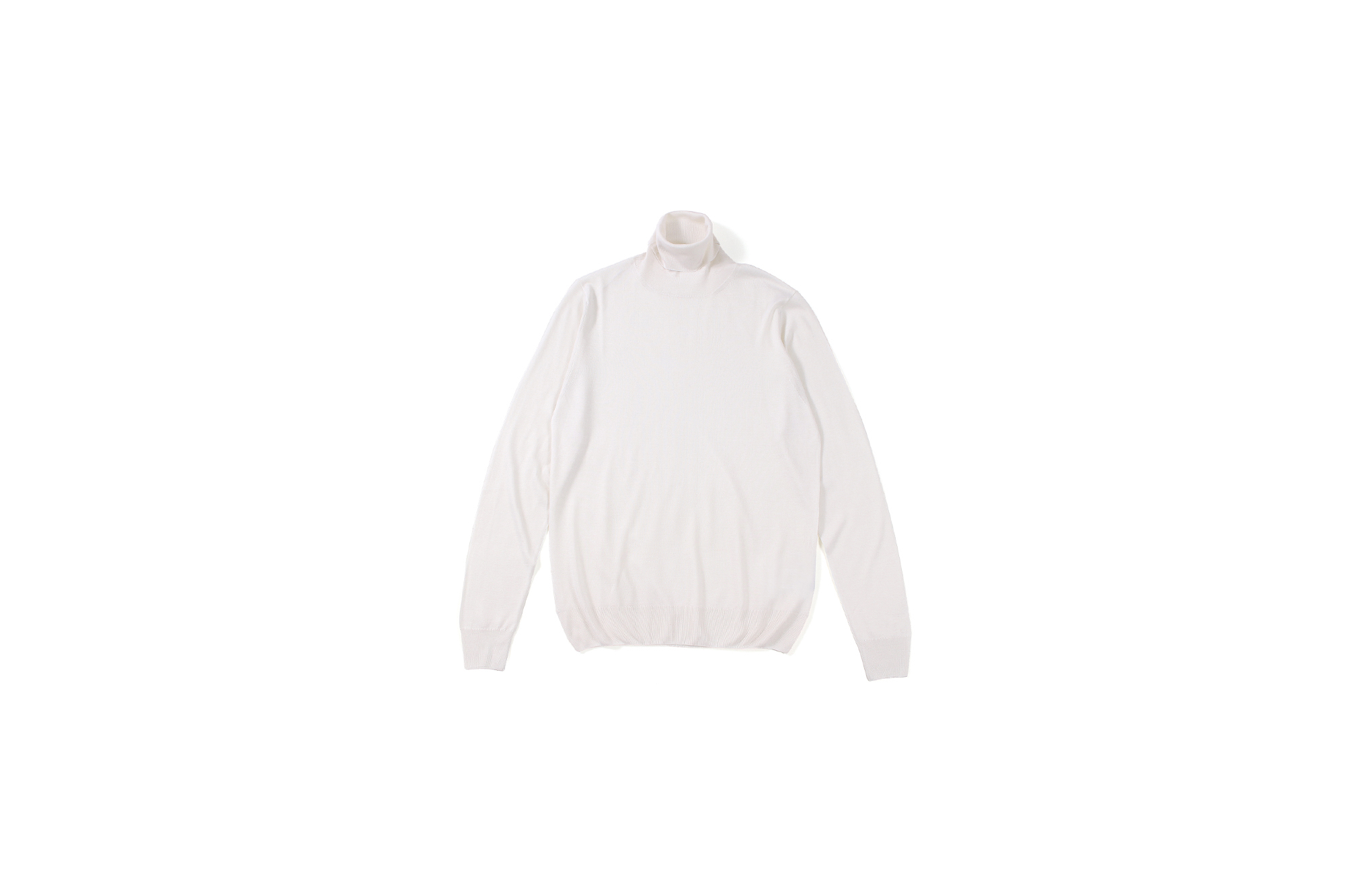 FEDELI (フェデリ) Silk Cashmere Crew Neck Sweater シルクカシミア クルーネック セーター WHITE (ホワイト・22) made in italy (イタリア製) 2022 秋冬 【ご予約受付中】愛知 名古屋 Alto e Diritto altoediritto アルトエデリット