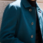 ISAIA (イザイア) CAPPOTTO (カッポット) Gruppo 7 カシミア カーコート BLUE GREEN (ブルー グリーン・540) Made in italy (イタリア製) 2022秋冬 【Special Model】のイメージ