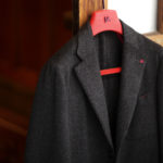 ISAIA (イザイア) POMPEI (ポンペイ) Gruppo 5 カシミア ハウンドトゥース ジャケット BLACK (ブラック・970) Made in italy (イタリア製) 2022秋冬新作のイメージ