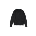 ZANONE (ザノーネ) Crew Neck Sweater (クルーネック セーター) VIRGIN WOOL 100% 5ゲージ ウールニット セーター BLACK (ブラック・Z0015) 2022秋冬新作のイメージ