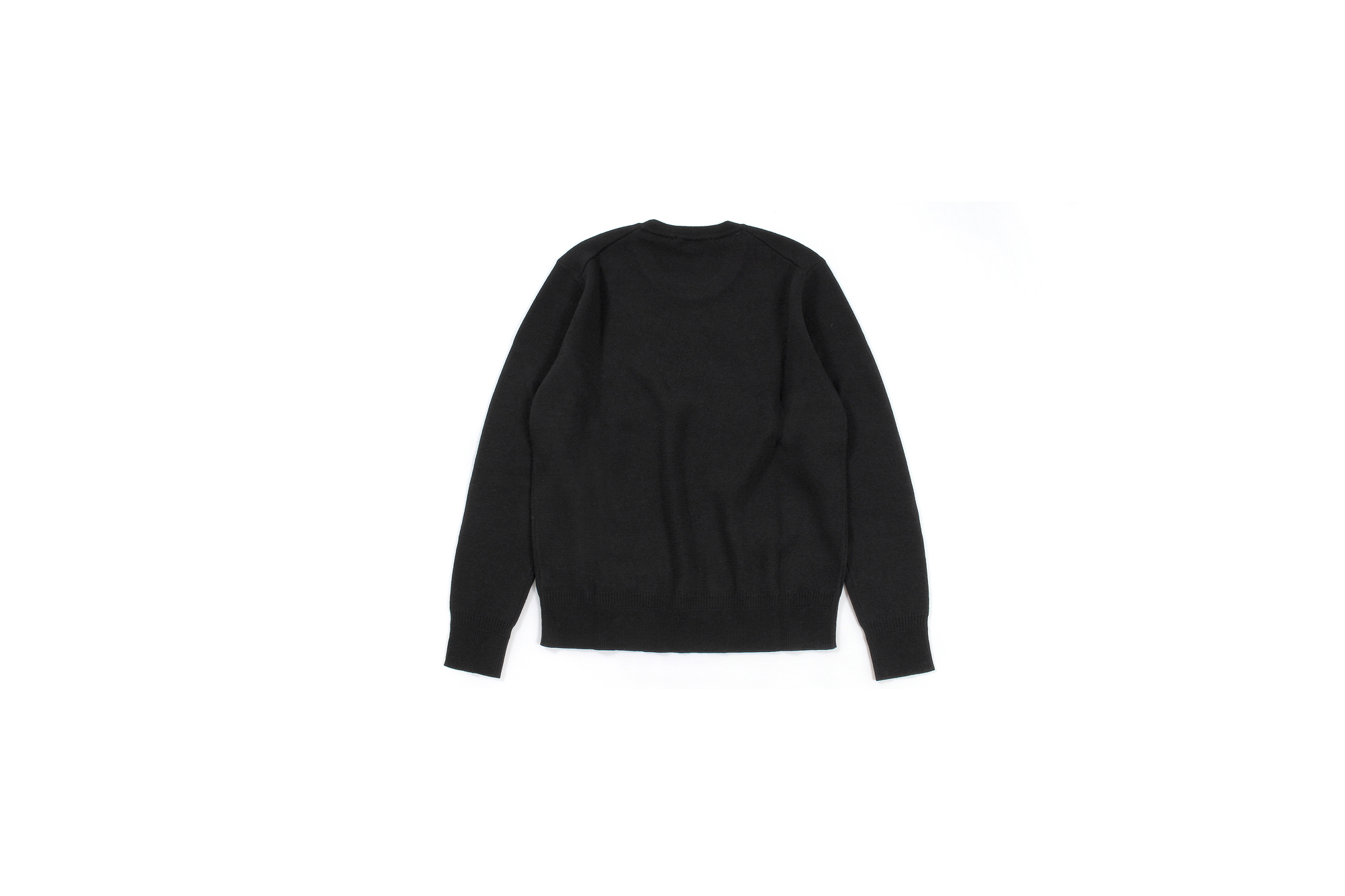 ZANONE (ザノーネ) Milano Rib Crew Neck Sweater (ミラノリブ クルーネック セーター) Milano Rib ミラノリブ ニット セーター BLACK (ブラック・Z0015) 2022秋冬新作 愛知 名古屋 Alto e Diritto altoediritto アルトエデリット