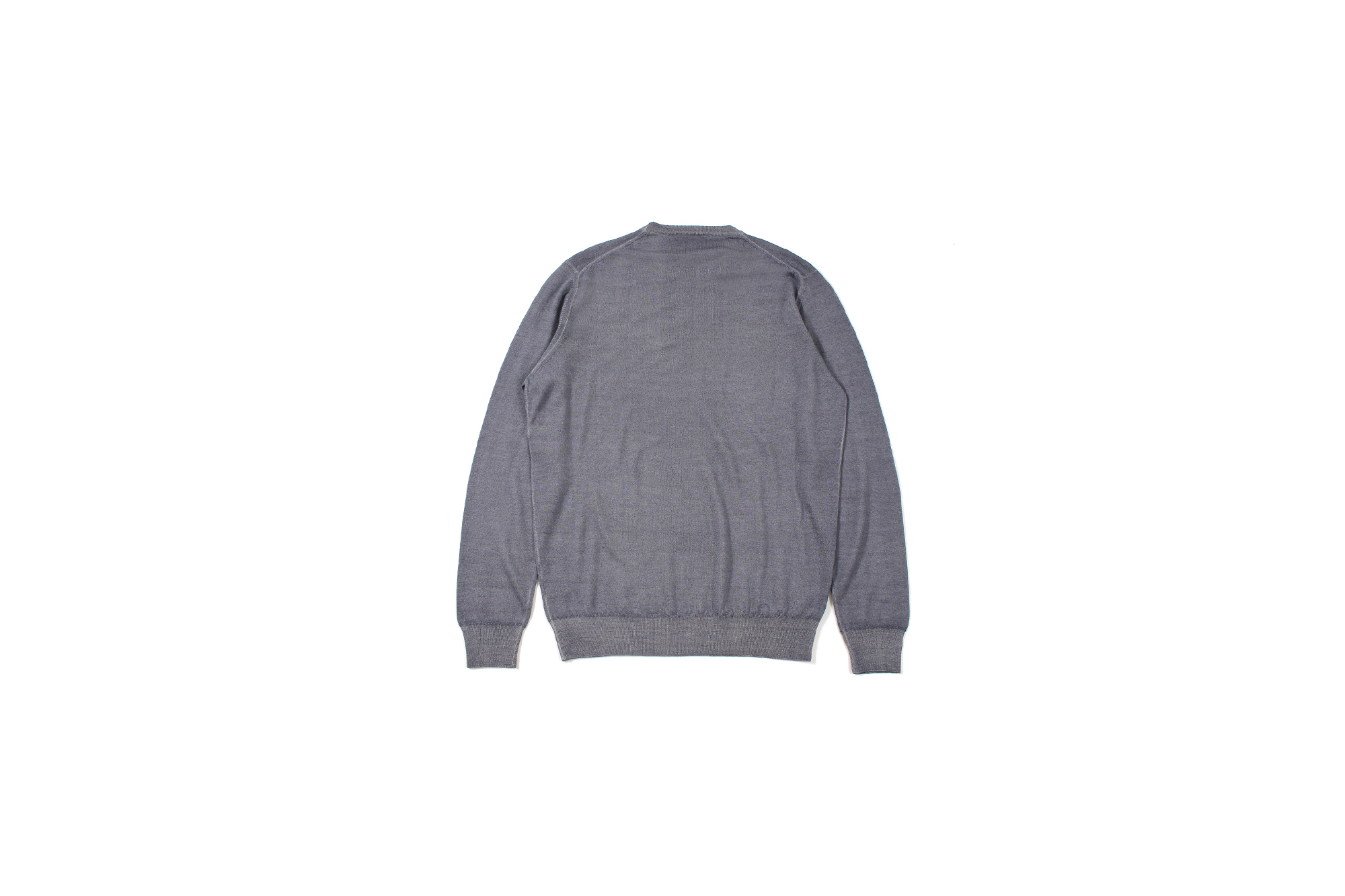 cuervo bopoha (クエルボ ヴァローナ) Sartoria Collection (サルトリア コレクション) Alternative (オルタナティブ) 27G STONE WASH WOOL (27ゲージストーンウォッシュウール) クルーネック セーター GRAY (グレー) made in italy (イタリア製) 2022秋冬新作 【入荷しました】【フリー分発売開始】愛知 名古屋 Alto e Diritto altoediritto アルトエデリット