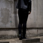 cuervo bopoha (クエルボ ヴァローナ) Sartoria Collection (サルトリア コレクション) Bal (バル) BLACK COMFORT DENIM タイトフィット ストレッチ デニムパンツ BLACK (ブラック) MADE IN JAPAN (日本製) 2022秋冬新作 【入荷しました】【フリー分発売開始】のイメージ