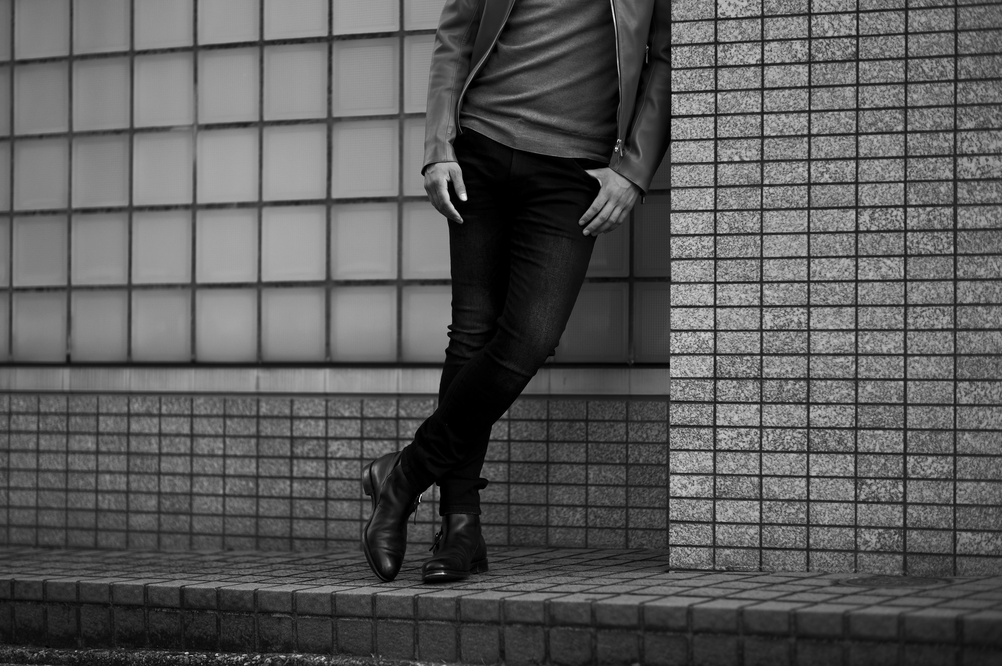 cuervo bopoha (クエルボ ヴァローナ) Sartoria Collection (サルトリア コレクション) Bal (バル) BLACK COMFORT DENIM ダメージウォッシュ タイトフィット ストレッチ デニム パンツ BLACK DAMAGE (ブラックダメージ)　MADE IN JAPAN (日本製) 2022秋冬新作 愛知 名古屋 Alto e Diritto altoediritto アルトエデリット