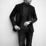 cuervo bopoha (クエルボ ヴァローナ) Sartoria Collection (サルトリア コレクション) Bill (ビル) BLACK COMFORT DENIM ストレッチ デニム ジャケット BLACK DAMAGE (ブラックダメージ) MADE IN JAPAN (日本製) 2022秋冬のイメージ