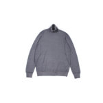 cuervo bopoha (クエルボ ヴァローナ) Sartoria Collection (サルトリア コレクション) John (ジョン) 27G STONE WASH WOOL (27ゲージストーンウォッシュウール) タートルネック セーター GRAY (グレー) made in italy (イタリア製) 2022秋冬新作のイメージ