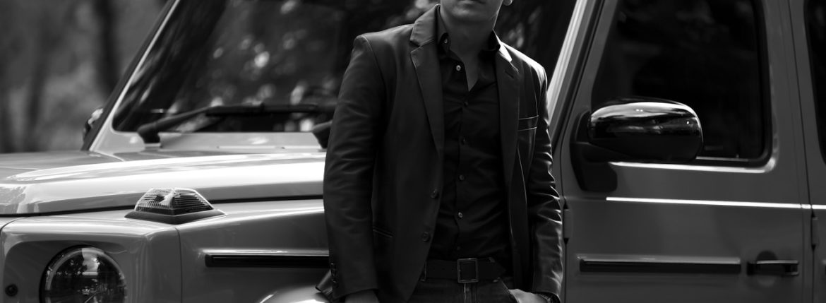 FIXER “F3” SARTORIAL JACKET “Cow Leather BLACK” 【ご予約開始します】【2023.2.11(Sat)～2023.2.26(Sun)】のイメージ