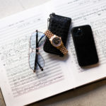 FIXER “TOMBOY” GOLD × LIGHT BLUE // FIXER “FWL-01” CROCODILE // ROLEX DAYDATE “18238” Black Mat Dial // FIXER “iPhone Case”のイメージ