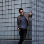 Georges de Patricia (ジョルジュ ド パトリシア) Carrera (カレラ) 925 STERLING SILVER (925 スターリングシルバー) Super Soft Sheepskin シングル ライダース ジャケット GREGE (グレージュ)のイメージ