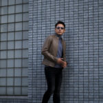 Georges de Patricia (ジョルジュ ド パトリシア) Carrera (カレラ) 925 STERLING SILVER (925 スターリングシルバー) Super Soft Sheepskin シングル ライダース ジャケット GREGE (グレージュ) 2022のイメージ