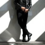 ISAMU KATAYAMA BACKLASH (イサムカタヤマ バックラッシュ) Stretch Skinny Denim Pants ストレッチ スキニー デニム パンツ BLACK (ブラック) MADE IN JAPAN (日本製) 2022 【Alto e Diritto別注】【Special Model】のイメージ