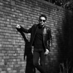 ISAMU KATAYAMA BACKLASH The Line (イサムカタヤマ バックラッシュ ザ・ライン) MAT CROCODILE SINGLE RIDERS No.T-132AL (マット クロコダイル シングルライダース) 925 STERLING SILVER (925 スターリングシルバー) オイルカヴァメント ソフトマットクロコダイル シングルライダース ジャケット  BLACK (ブラック) MADE IN JAPAN (日本製) 2022 【ご予約開始】のイメージ