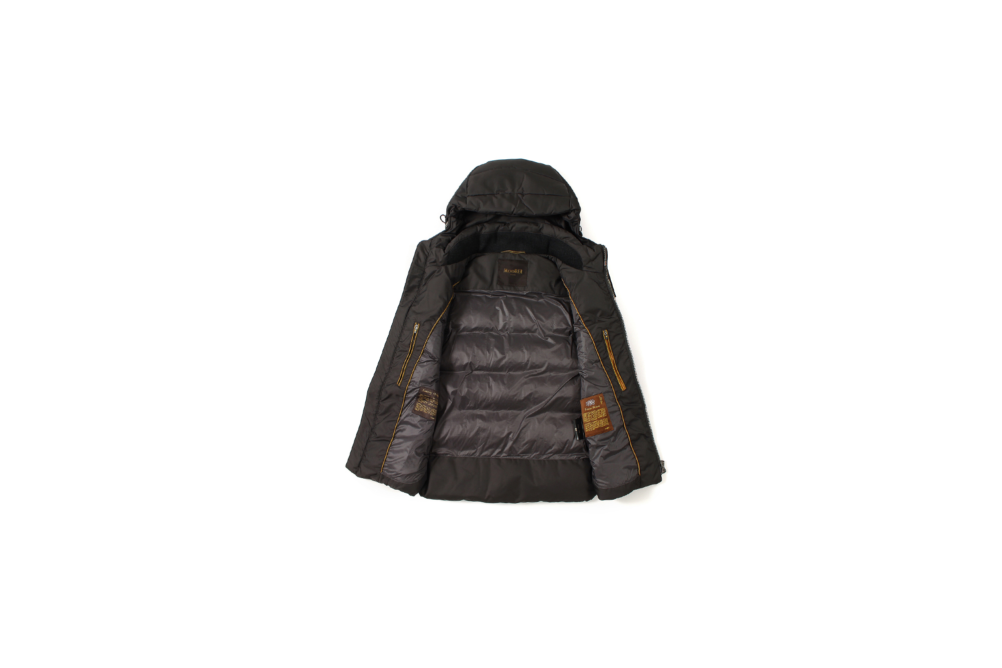 MOORER (ムーレー) FIRE-WK (フェイヤー) Nylon Down Vest ナイロン ダウンベスト ANTRACITE (チャコール) Made in italy (イタリア製) 2022 秋冬新作 【入荷しました】【フリー分発売開始】 愛知 名古屋 Alto e Diritto altoediritto　アルトエデリット ベスト ナイロンダウン 防寒