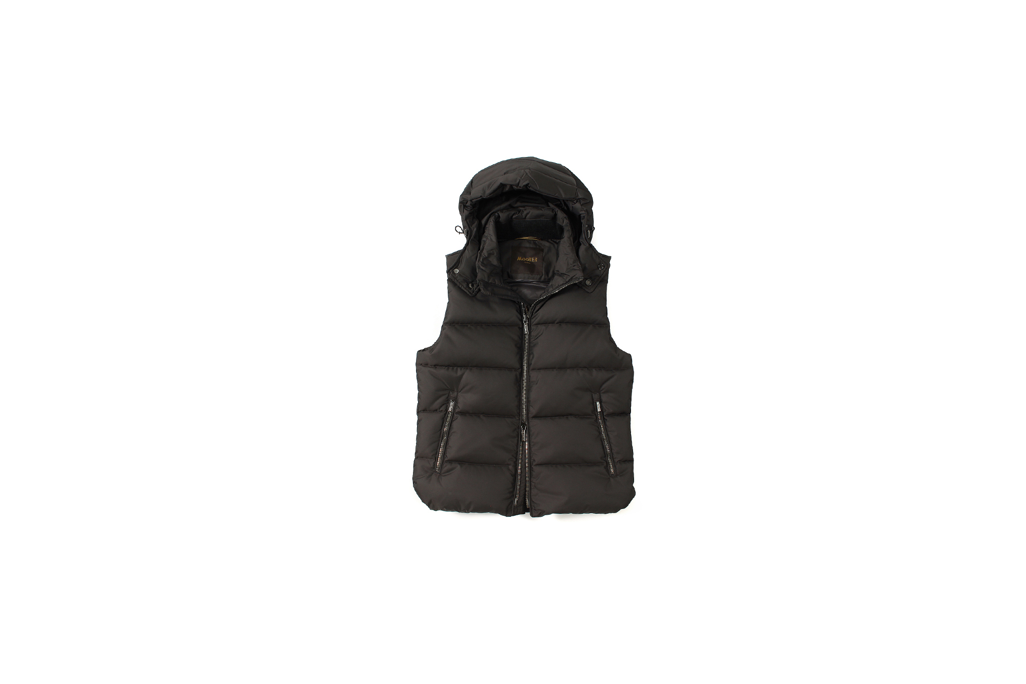 MOORER (ムーレー) FIRE-WK (フェイヤー) Nylon Down Vest ナイロン ダウンベスト ANTRACITE (チャコール) Made in italy (イタリア製) 2022 秋冬新作 【入荷しました】【フリー分発売開始】 愛知 名古屋 Alto e Diritto altoediritto　アルトエデリット ベスト ナイロンダウン 防寒