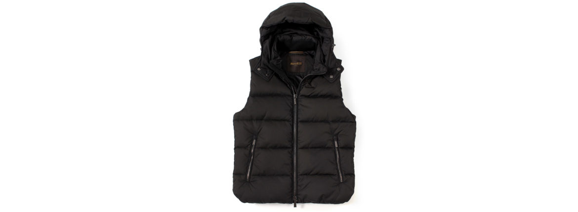 MOORER (ムーレー) FIRE-WK (フェイヤー) Nylon Down Vest ナイロン ダウンベスト AVORIO(ホワイト) Made in italy (イタリア製) 2022 秋冬MOORER (ムーレー) FIRE-WK (フェイヤー) Nylon Down Vest ナイロン ダウンベスト NERO (ブラｌック) Made in italy (イタリア製) 2022 秋冬altoediritto　アルトエデリット ベスト ナイロンダウン 防寒