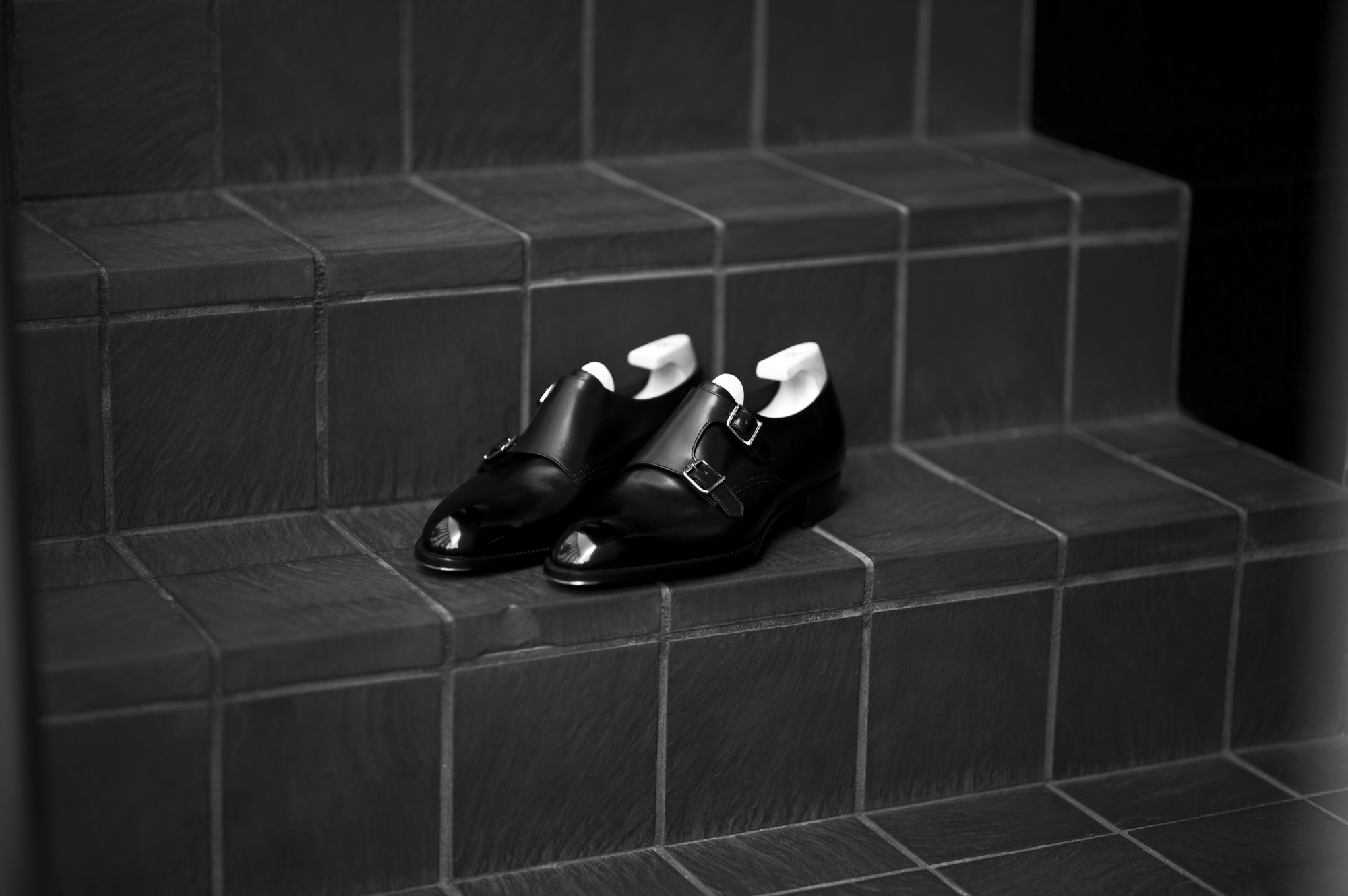 Yohei Fukuda "MTO" Double Monk Strap Black Calf Black 2022 ヨウヘイフクダ ダブルモンクストラップ ブラックカーフ ブラック 愛知 名古屋 Alto e Diritto altoediritto アルトエデリット