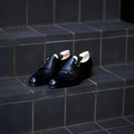 Yohei Fukuda “MTO” Double Monk Strap Black Calf Black 2022のイメージ