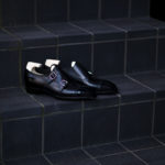 Yohei Fukuda “MTO” Double Monk Strap Black Calf Black 2022のイメージ