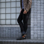 cuervo bopoha (クエルボ ヴァローナ) Sartoria Collection (サルトリア コレクション) Bal (バル) BLACK COMFORT DENIM ダメージウォッシュ タイトフィット ストレッチ デニム パンツ BLACK DAMAGE (ブラックダメージ)　MADE IN JAPAN (日本製) 2022秋冬新作のイメージ