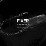 FIXER (フィクサー) FWL-01 クロコダイル レザー ショートウォレット BLACK (ブラック)のイメージ