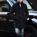 MOORER (ムーレー) BOND/FUR-LE (ボンド) ホワイトグースダウン ウールカシミア ダウン コート NERO (ブラック) Made in italy (イタリア製) 2022秋冬新作のイメージ