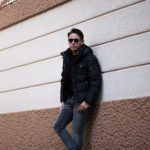 MOORER (ムーレー) NEVIO-TCN (ネヴィオ) Acquaシリーズ ホワイトグースダウン ナイロン ダウン ジャケット NERO (ブラック) Made in italy (イタリア製) 2022秋冬新作 【入荷しました】【フリー分発売開始】のイメージ
