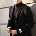 BELVEST (ベルベスト) JACKET IN THE BOX (ジャケットインザボックス) カシミア ジャケット BLACK (ブラック) Made in italy (イタリア製) 2022秋冬新作のイメージ
