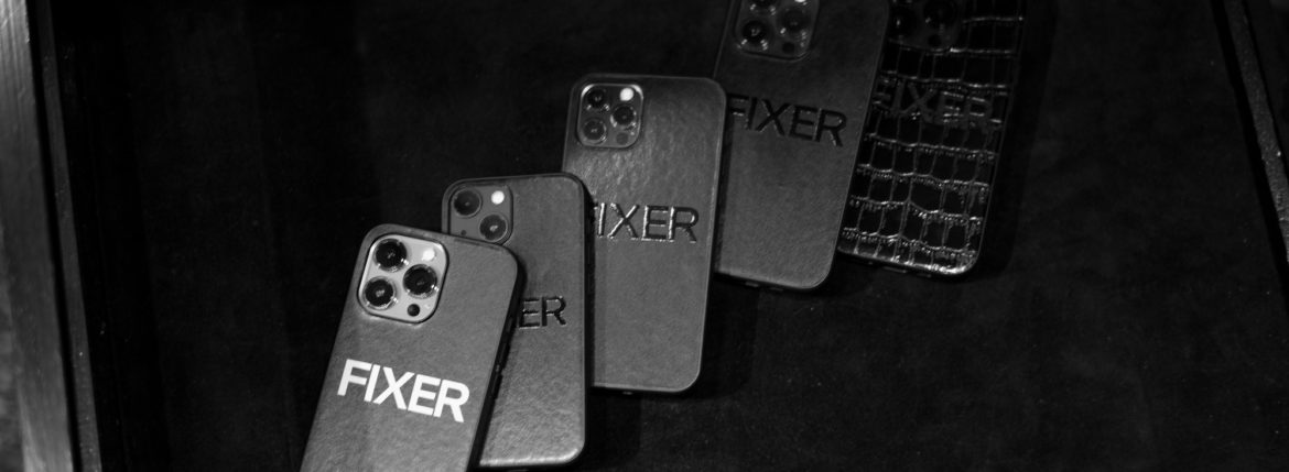 FIXER iPhone 13Pro Case BLACK × WHITE × FIXER iPhone 13mini Case ALL BLACK × FIXER iPhone 12Pro Case ALL BLACK × FIXER iPhone 13Pro Case ALL BLACK × FIXER iPhone 14Pro Crocodile Case ALL BLACK フィクサー アイフォンケース 携帯ケース 愛知 名古屋 Alto e Diritto altoediritto アルトエデリット