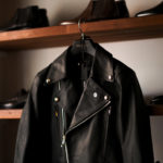 ISAMU KATAYAMA BACKLASH The Line “T-215” GUIDI CALF  Double Riders BLACK 2022のイメージ