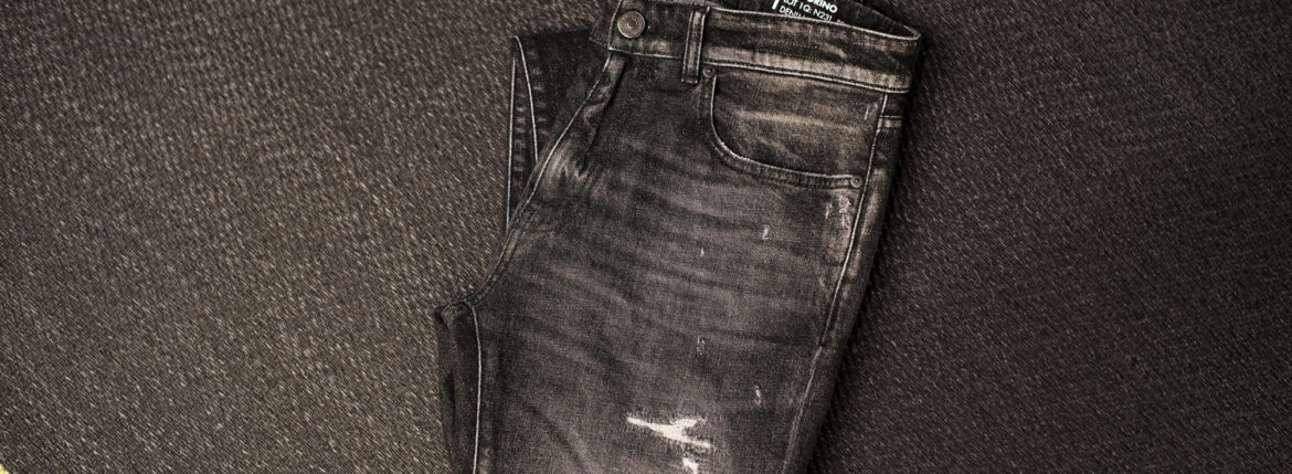 PT TORINO DENIM "ROCK" BLACK CRUSH・MK82 2023秋冬 【ご予約開始】 ピーティートリノデニム ロック ブラッククラッシュ デニムパンツ ブラックデニム クラッシュデニム 愛知 名古屋 Alto e Diritto altoediritto アルトエデリット