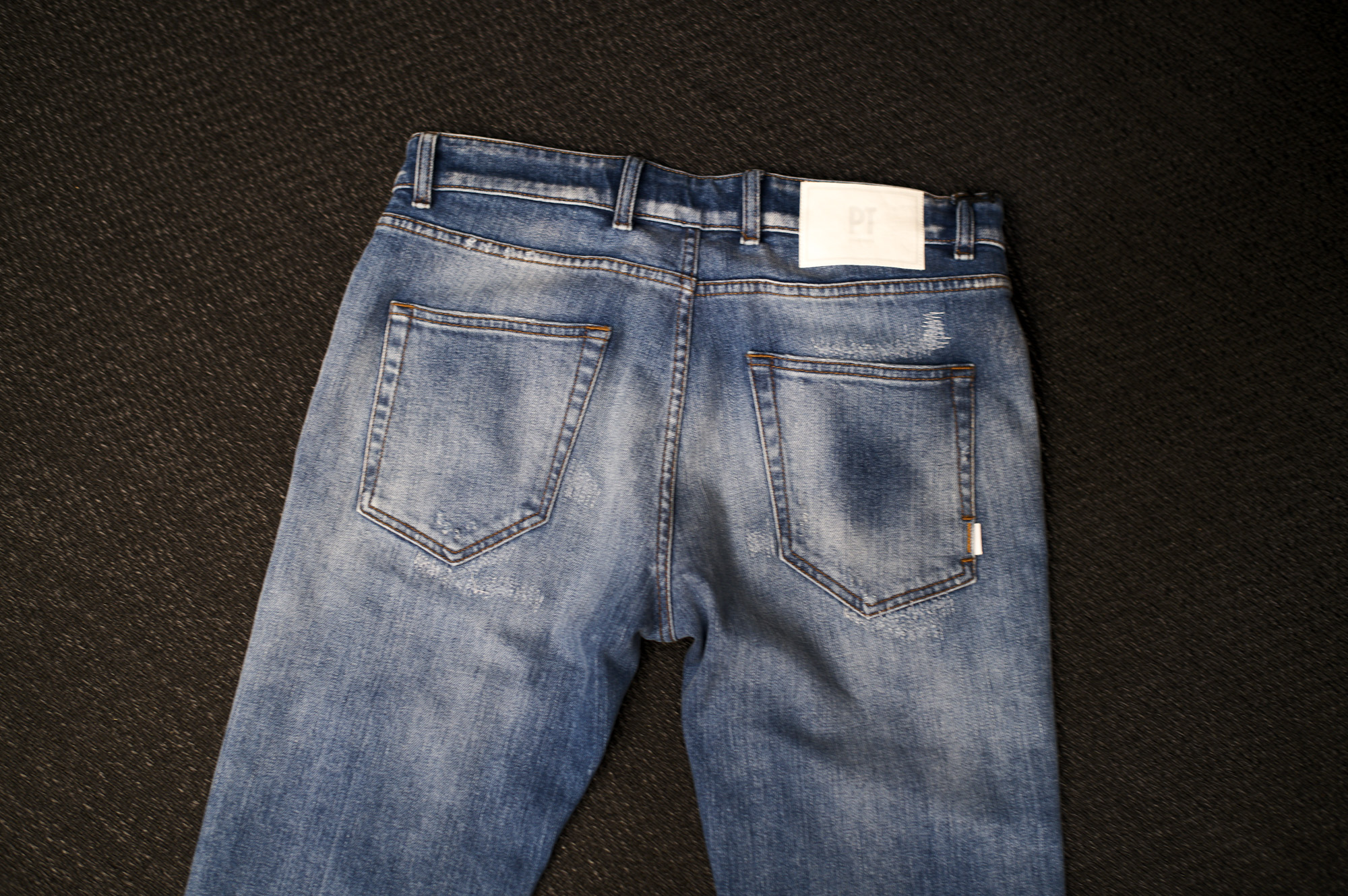 PT TORINO DENIM "ROCK" BLUE CRUSH・MK76 2023秋冬 【ご予約開始】 ピーティートリノデニム ロック ブルークラッシュ デニムパンツ ブルーデニム クラッシュデニム 愛知 名古屋 Alto e Diritto altoediritto アルトエデリット