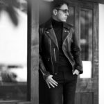 ROYAL LUSTER (ロイヤルラスター) Noah (ノア) DOUBLE RIDERS Calf Leather ダブルライダース ジャケット BLACK (ブラック)のイメージ