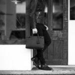 ACATE × cuervo bopoha (アカーテ × クエルボ ヴァローナ) KARIF (カリフ) Montblanc leather (モンブランレザー) トートバッグ レザーバッグ NERO(ネロ) MADE IN ITALY (イタリア製) 【Special Model】のイメージ
