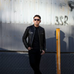 cuervo bopoha (クエルボ ヴァローナ) Satisfaction Leather Collection (サティスファクション レザー コレクション) MATT (マット) LAMB LEATHER (ラムレザー) シングル ライダース ジャケット BLACK (ブラック) MADE IN JAPAN (日本製) 2023 【Special Model】のイメージ