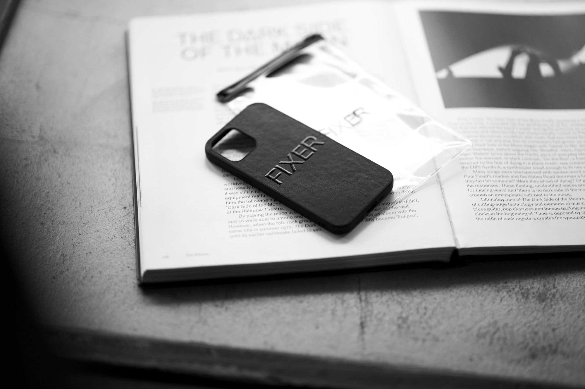 FIXER "iPhone 12Pro Case" ALL BLACK フィクサー アイフォンケース 携帯ケース クロコダイルケース 愛知 名古屋 Alto e Diritto altoediritto アルトエデリット