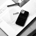 FIXER “iPhone 13 Crocodile Case” ALL BLACKのイメージ