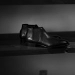 Georges de Patricia(ジョルジュ ド パトリシア) Diablo (ディアブロ) 925 STERLING SILVER (925 スターリングシルバー) Shrunken Calf (シュランケンカーフ) サイドゴアブーツ NOIR (ブラック) 2023 【Special Boots】のイメージ