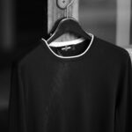 Gran Sasso (グランサッソ) Silk Cotton Knit Crew Neck Sweater (シルクコットン ニット クルーネック セーター) シルク コットン サマー ニット セーター BLACK (ブラック・099) made in italy (イタリア製) 2023春夏新作 【入荷しました】【フリー分発売開始】愛知 nagoya Alto e Diritto altoediritto アルトエデリット