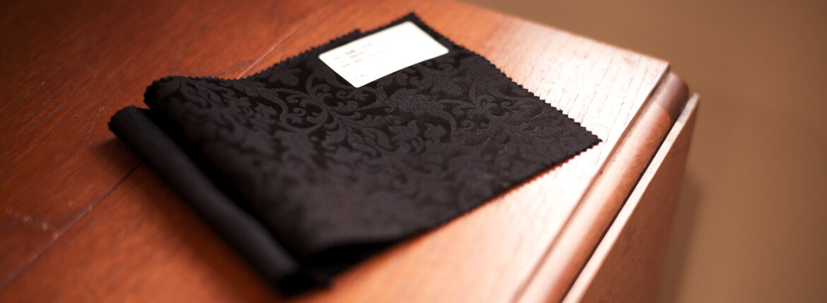 BELVEST(ベルベスト) JACKET IN THE BOX (ジャケットインザボックス) アラベスク模様 シルクウール ジャケット BLACK (ブラック) Made in italy (イタリア製) 2023秋冬 【ご予約受付中】柄ジャケット ペイズリー ペイズリージャケット arabesque 愛知 名古屋 Alto e Diritto altoediritto アルトエデリット