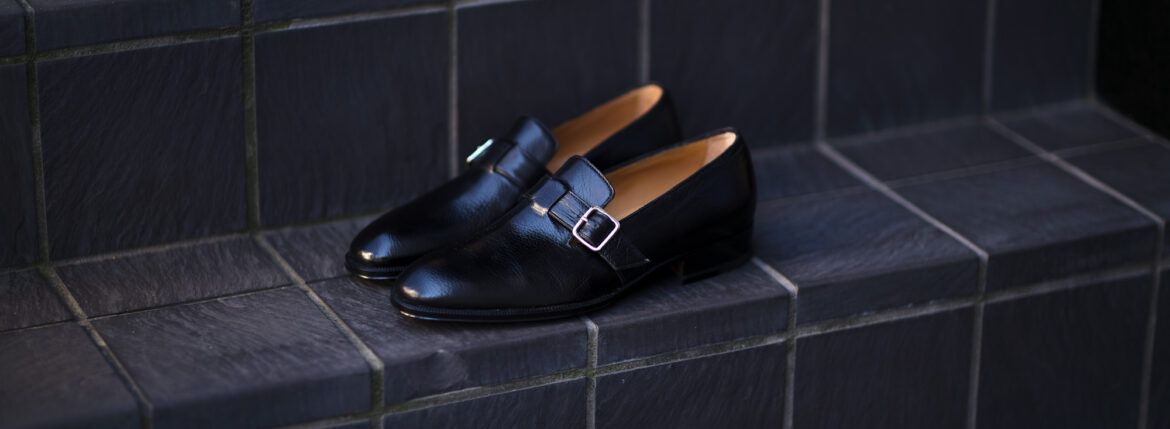美品 高級イタリア製本革Enzo Bonafe[エンツォボナフェ]革靴-