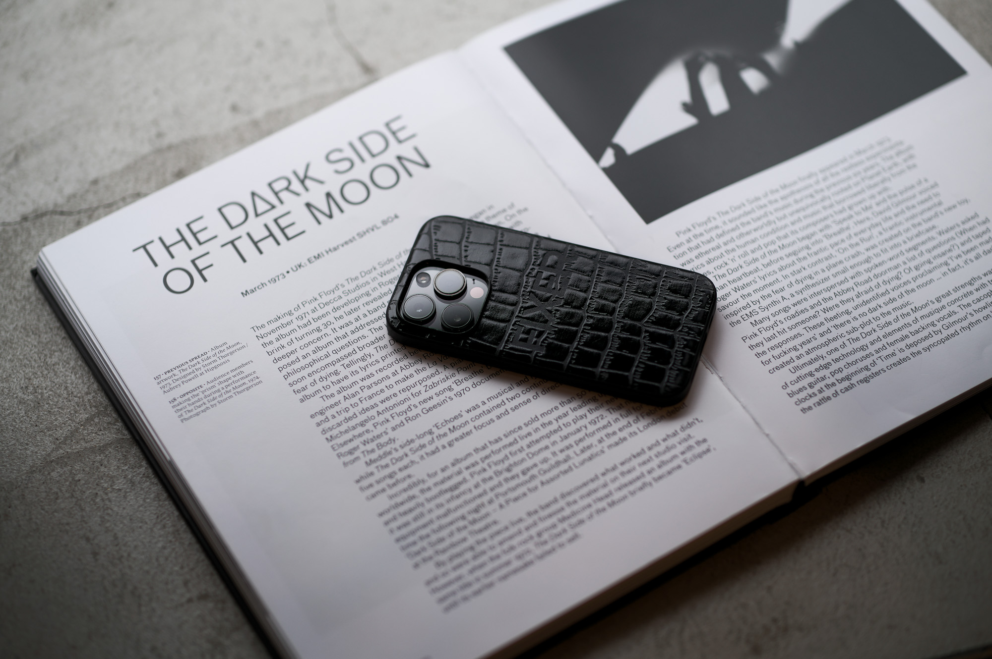 FIXER iPhone 14Pro Crocodile Case ALL BLACK フィクサー アイフォンケース 携帯ケース クロコダイルケース 愛知 名古屋 Alto e Diritto altoediritto アルトエデリット