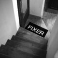 FIXER “LOGO MAT” BLACK × WHITEのイメージ