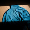 RIVORA(リヴォラ) R28-MKT004 18G Wool Silk Crew Neck Pull Over Blue (050・ブルー) 2023秋冬 【ご予約受付中】のイメージ