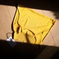 RIVORA(リヴォラ) R28-MKT004 18G Wool Silk Crew Neck Pull Over Yellow (100・イエロー) 2023秋冬 【ご予約受付中】のイメージ
