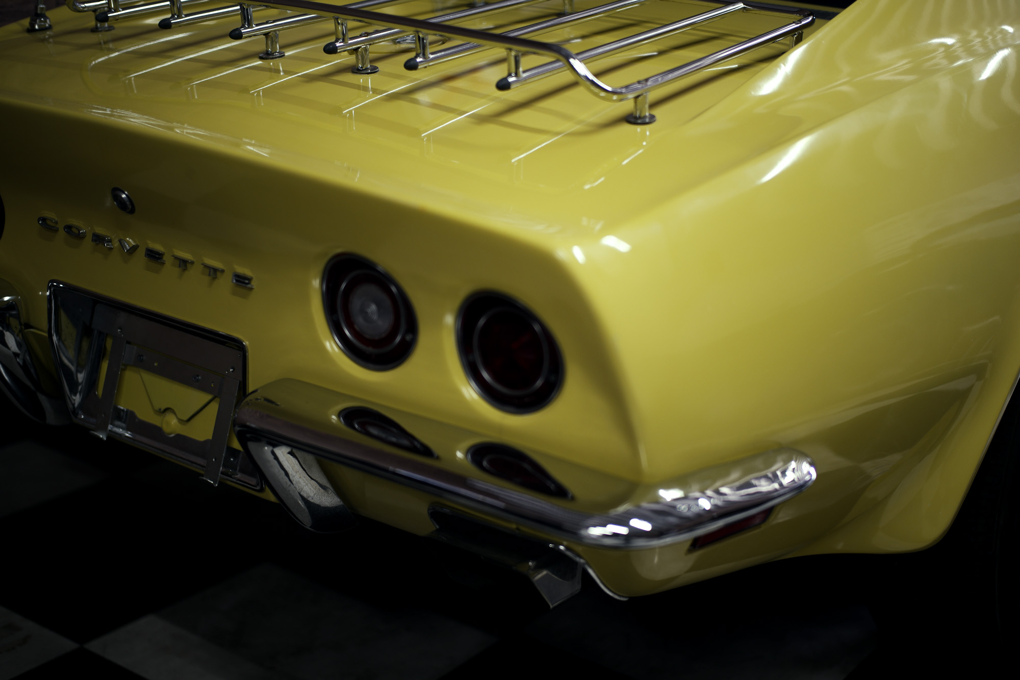 CHEVROLET Corvette C3 COUPE 1970 シボレー コルベット シースリークーペ イエロー YELLOW マスタード 愛知 名古屋 Alto e Diritto altoediritto アルトエデリット アメ車 アメリカン