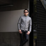 cuervo bopoha (クエルボ ヴァローナ) Satisfaction Leather Collection (サティスファクション レザー コレクション) RICHARD (リチャード) CALF SKIN (シュリンクカーフレザー) シングル ライダース ジャケット GRAY (グレー) MADE IN JAPAN (日本製) 2022 【Special Model】愛知 名古屋 Alto e Diritto altoediritto アルトエデリット