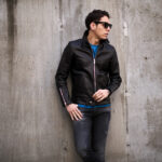 cuervo bopoha (クエルボ ヴァローナ) Satisfaction Leather Collection (サティスファクション レザー コレクション) TOM (トム) LAMB LEATHER (ラムレザー) シングル レザー ジャケット BLACK (ブラック) MADE IN JAPAN (日本製) 2023 【ご予約開始】愛知 名古屋 Alto e Diritto altoediritto アルトエデリット ライダースジャケット